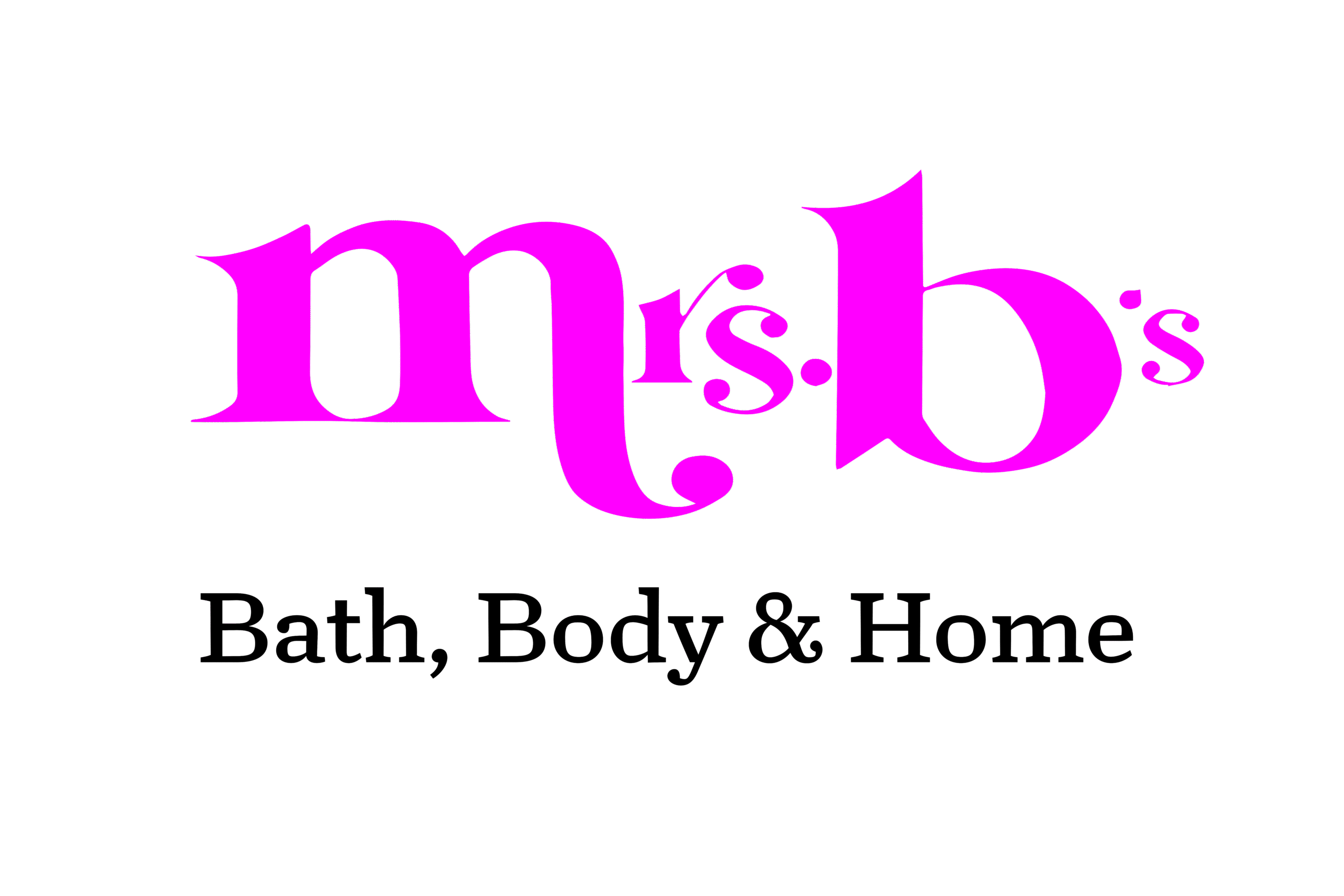 Mrs Bs Bath Body and Home Logo