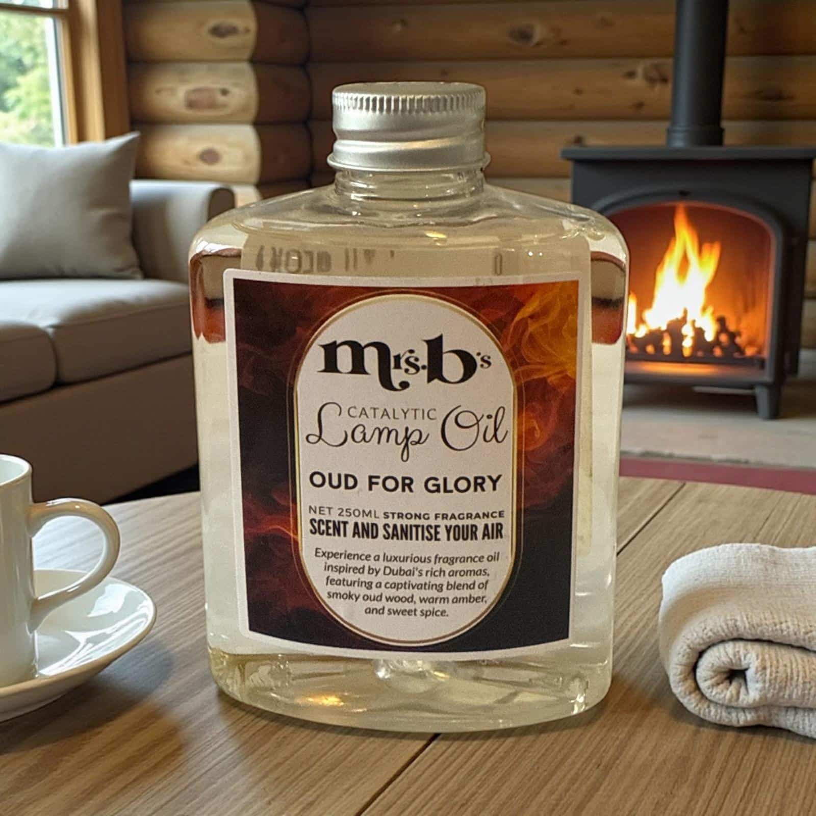 Oud for Glory fragrance lamp oil